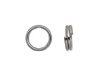 100, 5mm Gunmetal Plated Split Rings