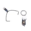 12, 9mm Stainless Steel Pinch Bails
