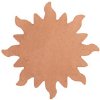 1 32mm Bright Copper Sun Stamping Blank