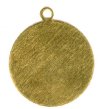 1 19mm Brass Round Stamping Blank Pendant 