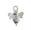 1, 11x8mm Sterling Silver Bumblebee Charm