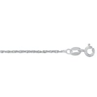 18 inch 1.4mm Sterling Silver Singapore Chain