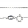 20 inch .9mm Sterling Silver Flat Oval Chain 