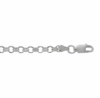 22 inch 2.5mm Sterling Silver Rolo Chain with Lobster Clasp