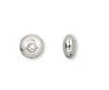 SS2442  5 5x2mm Smooth Sterling Silver Spacer Bead