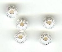  SS2447 1 5mm Round Sterling Stardust Bead