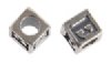 Sterling Silver Alphabet Bead "E"