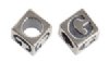 Sterling Silver Alphabet Bead "G"