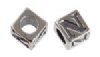 Sterling Silver Alphabet Bead "N"