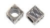 Sterling Silver Alphabet Bead "W"