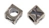 Sterling Silver Alphabet Bead "X"