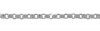 1 Foot 1.5mm Diamond Cut Rolo Sterling Silver Chain