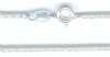 22 inch 1mm Sterling Silver Cable Chain