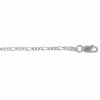 SS60 24 inch 2.2mm Sterling Silver Figaro Chain Necklace