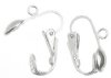 SS2020 1 Pair of Sterling French Style Clip On Earrings 