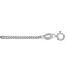 18 inch .9mm Sterling Silver Curb Chain 