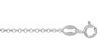 18 inch 1.2mm Sterling Silver Rolo Chain