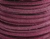 1 Meter of 3.5mm Wine Suede Lace