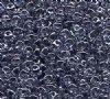 DUO14464 - 10 Grams Transparent Crystal Lustre Blue 2.5x5mm Superduo Beads