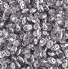 DUO-27001 10 Grams Crystal Labrador Half Coat 2.5x5mm Superduo Beads