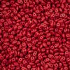DUO-33401 10 Grams Alucolour Scarlet Red 2.5x5mm Superduo Beads