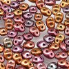 10 Grams Crystal Violet Rainbow 2.5x5mm Superduo Beads
