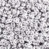 DUO-27000 - 10 Grams Silver Labrador Full Coat 2.5x5mm Superduo Beads