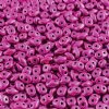 DUO-24207 10 Grams Metalust Hot Pink 2.5x5mm Superduo Beads