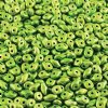 DUO-24205 10 Grams Metalust Apple Green 2.5x5mm Superduo Beads