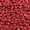 DUO-24209 10 Grams Metalust Lipstick Red 2.5x5mm Superduo Beads