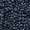 DUO-24204 10 Grams Metalust Steel Blue 2.5x5mm Superduo Beads