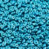 DUO-24206 10 Grams Metalust Turquoise 2.5x5mm Superduo Beads