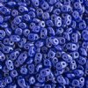 10 Grams Opaque Royal Blue Lustre 2.5x5mm Superduo Beads