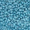 DUO525019 - 10 Grams Pastel Pearl Aqua 2.5x5mm Superduo Beads