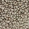 DUO525005 - 10 Grams Pastel Pearl Light Coco Brown 2.5x5mm Superduo Beads