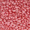 DUO525007 - 10 Grams Pastel Pearl Light Coral 2.5x5mm Superduo Beads