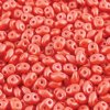 DUO24006 - 10 Grams Pearl Shine Light Coral 2.5x5mm Super Duo Beads