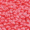 DUO24003 - 10 Grams Pearl Shine Rose 2.5x5mm Superduo Beads