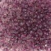 DUO520060 - 10 Grams Transparent Amethyst 2.5x5mm Superduo Beads