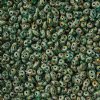 10 Grams Transparent Aqua Travertine 2.5x5mm Superduo Beads