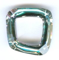 1 14mm Light Vitrail Swarovski Cosmic Square Ring