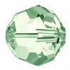 10 4mm Round Chrysolite Swarovski Beads