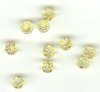 10 4mm Round Swarovski Jonquil