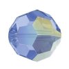 10 4mm Round Swarovski Light Sapphire AB
