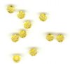 10 4mm Round Swarovski Light Topaz