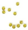 10 4mm Round Swarovski Lime