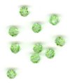 10 4mm Round Swarovski Peridot Beads