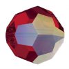 10 4mm Round Swarovski Siam AB