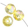 10 6mm Round Swarovski Beads - Jonquil AB