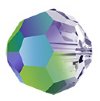 10 6mm Round Crystal Scarabaeus Green Swarovski Beads